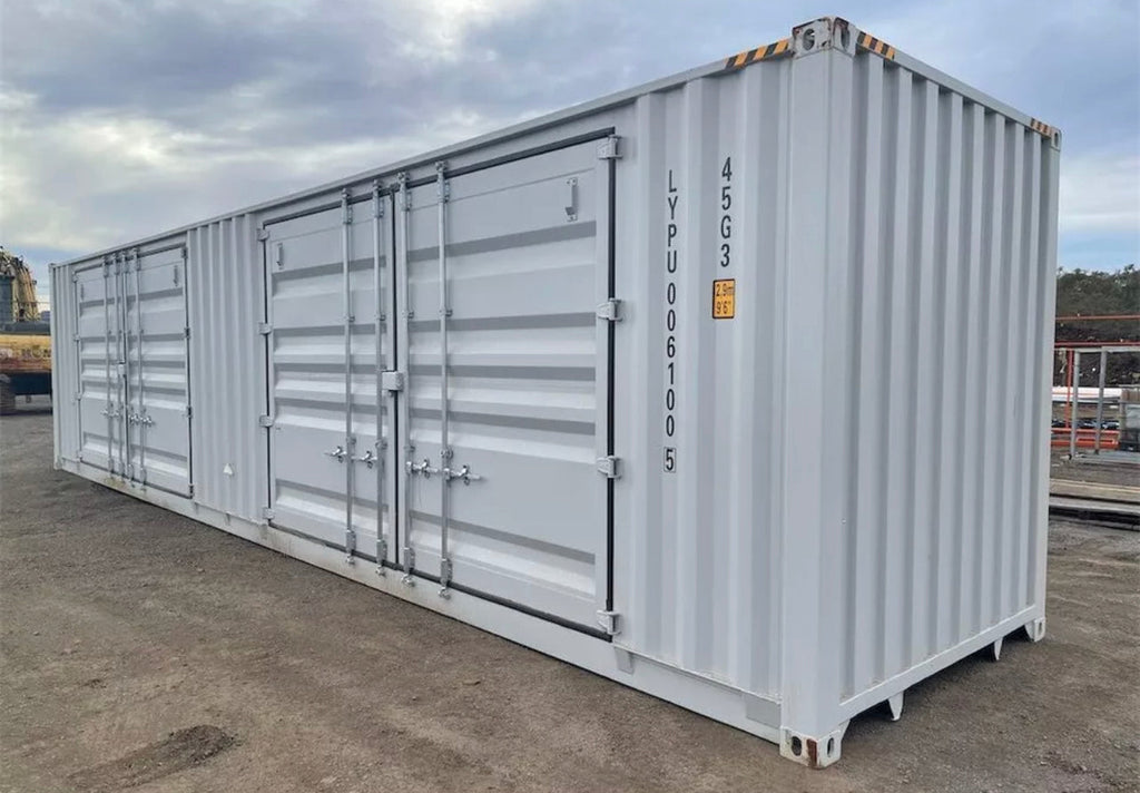 Contenedor marítimo High Cube de 40 pies con 4 puertas laterales
