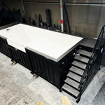 Piscina Contenedor Negro de 6m